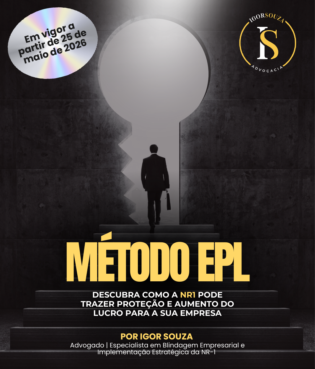 Capa do e-book Método EPL — Igor Souza Advocacia